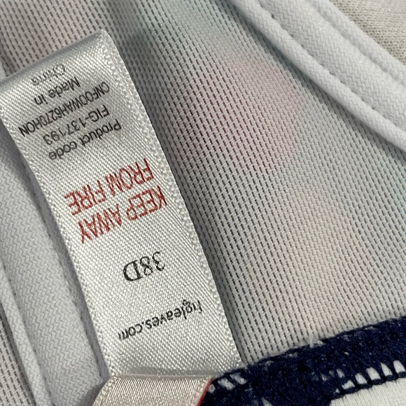 Just Peachy Bikini Top Fruits 38d C28 - Picture 5 of 5